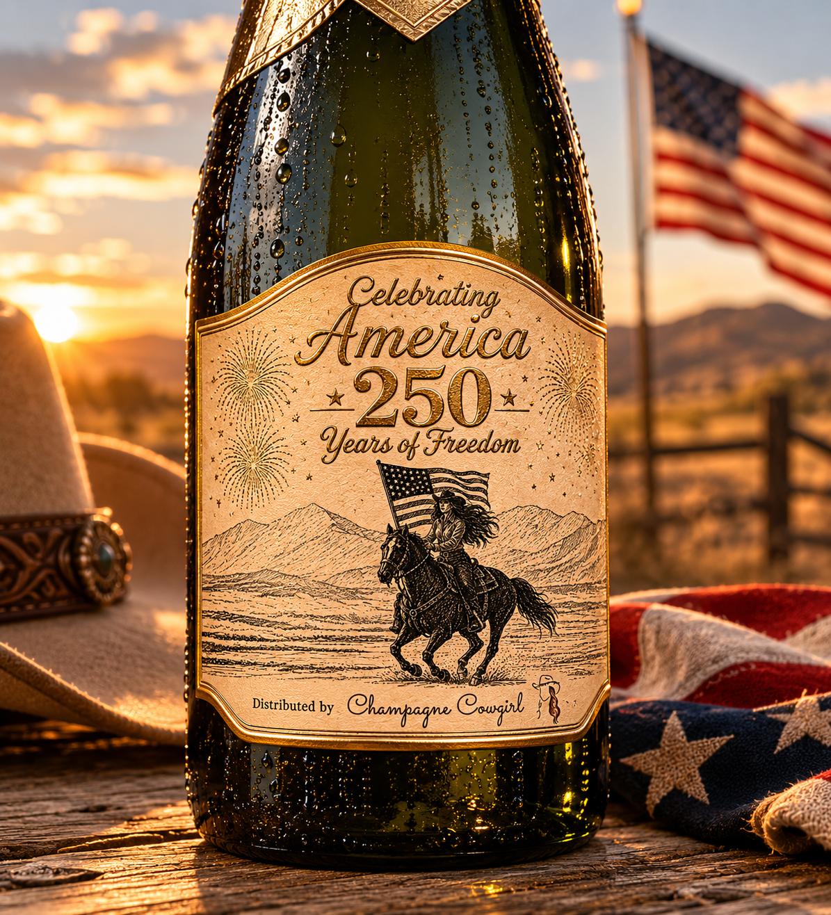 250 Celebration Commemorative Bottle