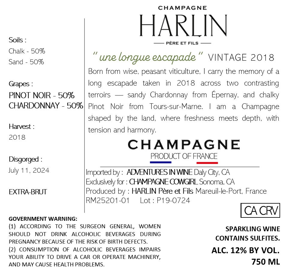 Harlin Père & Fils Une Longue Escapade 2018